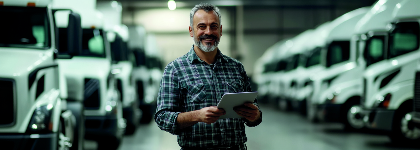 Equipe Truck Services em atendimento